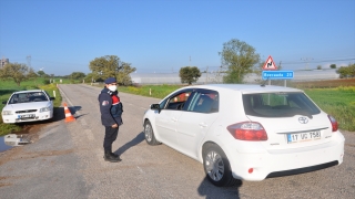 Çanakkale Ezine’de Kovid19 tedbirleri kapsamında bir köy karantinaya alındı