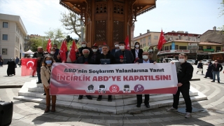 Bursa’da ABD Başkanı Biden’ın 1915 olaylarını ”soykırım” olarak nitelemesi protesto edildi