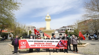 Kırklareli’nde ABD Başkanı Biden’ın 1915 olaylarını ”soykırım” olarak nitelemesi protesto edildi