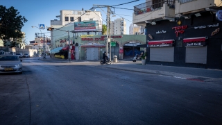 GÜNCELLEME Filistinliler İsrail’in saldırılarına tepki için greve gitti