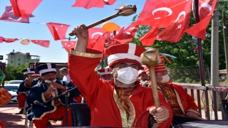 Kırıkkale’de tır üzerinde mehter takımlı ”19 Mayıs” coşkusu