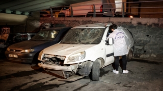 Şişli’de park halindeki iki araçta çıkan yangın söndürüldü