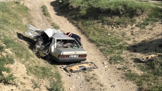 Uşak’ta sulama kanalına devrilen otomobildeki iki kardeş hayatını kaybetti