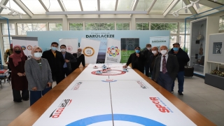 Darülaceze sakinleri, ”Floor Curling” müsabakalarında gönüllü gençlerle kıyasıya yarıştı