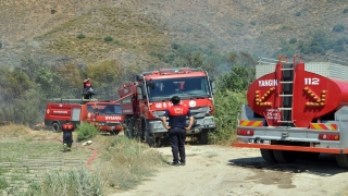 Muğla’da narenciye bahçesinde çıkan yangın söndürüldü