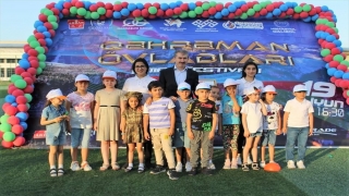 Azerbaycan’da şehit çocukları için ”Kahraman Evlatları Spor Festivali” düzenlendi