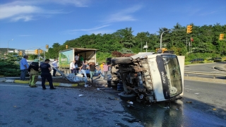 Beykoz’da trafik kazası: 1’i bebek 4 kişi yaralandı