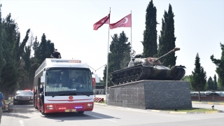 Cumhurbaşkanı Erdoğan, Arifiye’deki tank paleti fabrikası çalışanlarına hitap etti: (1)