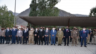 Hakkari’de şehit İl Emniyet Müdür Yardımcısı Cevher için tören düzenlendi