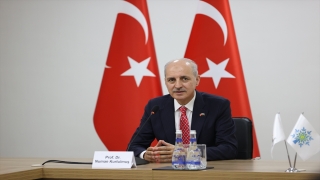 Kurtulmuş başkanlığındaki AK Parti heyeti, YAP Genel Başkanvekili Budagov ile görüştü