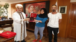 Elazığ’da yaşayan Gürcistan vatandaşı Nino Miladze, Elif ismini alarak Müslüman oldu