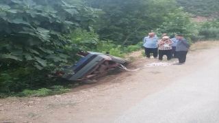 Gaziantep’te devrilen otomobildeki 6 çocuk yaralandı