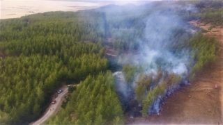 Burdur’da çıkan orman yangını kontrol altına alındı 