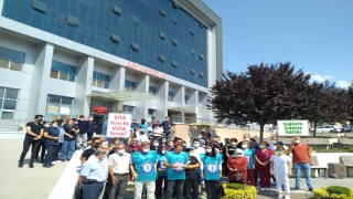 Sağlık Sen, Burdur’daki sağlık çalışanlarına yönelik şiddeti protesto etti