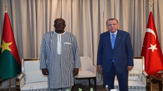 Cumhurbaşkanı Erdoğan, Burkina Faso Cumhurbaşkanı Kabore ile görüştü