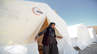 AFAD, Konya’daki depremden etkilenen mahalleye çadır kurdu