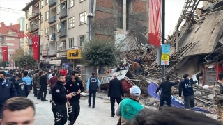 Malatya’da bir binada göçük meydana geldi