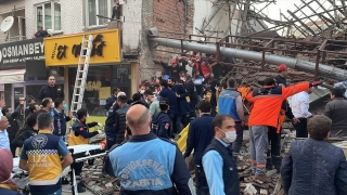 GÜNCELLEME 2 Malatya’da bir binada göçük meydana geldi