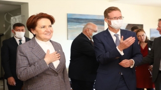 İYİ Parti Genel Başkanı Akşener, AB büyükelçileriyle görüştü