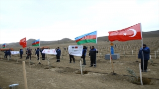 Azerbaycan’da ”Geleceğe Nefes” kampanyası kapsamında 111 bin fidan dikildi