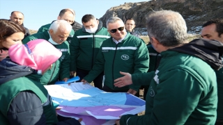 Erzurum’daki Pasinler Ovası’nı sulayacak baraj için saha incelemesi yapıldı