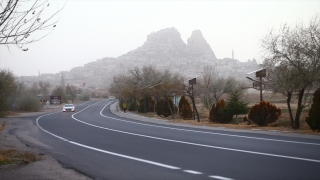 Nevşehir’de rüzgar ve toz bulutu hayatı olumsuz etkiledi