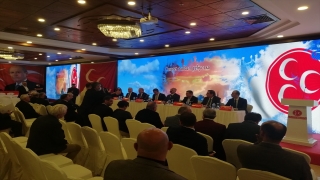 MHP’nin ”Adım Adım 2023, İl İl Anadolu” heyeti Antalya’da basınla buluştu