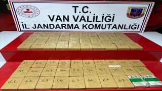 Van’da 35 kilo 824 gram eroin ele geçirildi