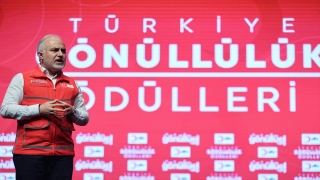 Türkiye Gönüllülük Ödülleri sahiplerini buldu