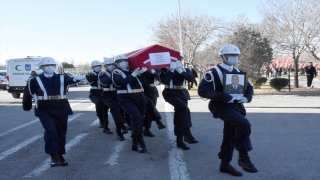 Tedavi gördüğü hastanede hayatını kaybeden Aksaray İl Jandarma Komutanı Bilgiç için tören düzenlendi