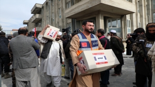 AFAD’dan Afganistan’daki ihtiyaç sahibi 2 bin aileye gıda yardımı