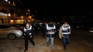 Eskişehir’de 1500 polisin katıldığı ”huzur” operasyonu düzenlendi