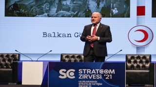 Türk Kızılay Genel Başkanı Kınık, Stratcom Zirvesi’nde konuştu: