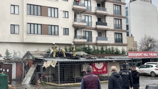 Maltepe’de halı yıkama atölyesinde çıkan yangın söndürüldü