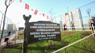 Ankara’da Bangladeş’in ilk Cumhurbaşkanı Bangabandhu’nun adını taşıyan park açıldı