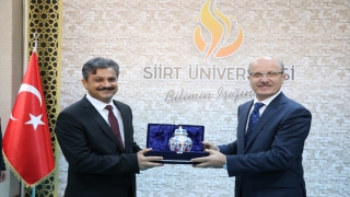 YÖK Başkanı Prof. Dr. Özvar, Siirt Üniversitesi’ni ziyaret etti: