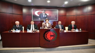 İYİ Parti Genel Başkanı Meral Akşener, Gaziantep’te iş dünyasıyla buluştu: