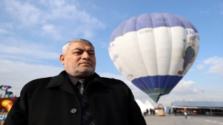 Nevşehir’in sembolü sıcak hava balonu, tanıtım için İstanbul semalarında havalandı