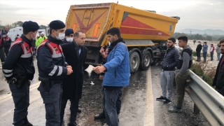 Aydın’da zincirleme trafik kazasında bir kişi öldü, 4 kişi yaralandı