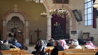 Barış Pınarı Harekatı ile terörden temizlenen Rasulayn’da Noel kutlandı