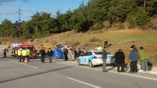 Kütahya’da trafik kazasında 1 kişi öldü, 1 kişi yaralandı 