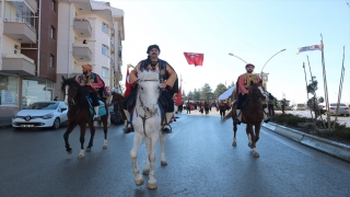 Atatürk’ün Ankara’ya gelişi, Gölbaşı’nda kortej yürüyüşü ile kutlandı