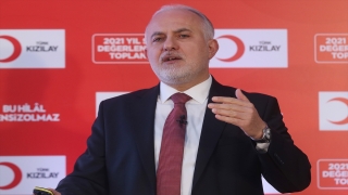 Türk Kızılay’ın 2021 Faaliyet Raporu ve 2022 hedefleri toplantısı yapıldı