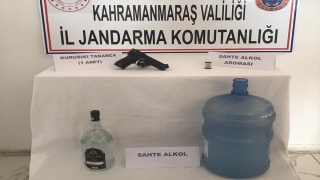 Kahramanmaraş’ta sahte içki operasyonunda bir kişi yakalandı