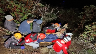 Alanya’da domuzdan kaçarken kayalıklardan yuvarlanan avcı öldü