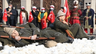 Kayseri’de öğrenciler Sarıkamış şehitlerini andı