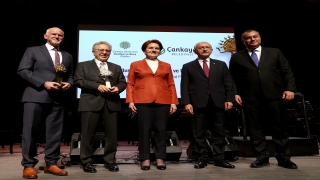 Kılıçdaroğlu ve Akşener, Çankaya Uluslararası Dostluk ve Barış Ödül Töreni’ne katıldı