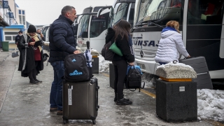 İstanbul’da kar yağışı sonrası buzlanma meydana geldi