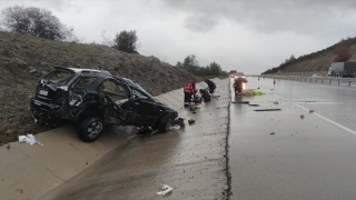 Çanakkale’de devrilen cipteki 6 kişi yaralandı