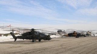 Tunceli’de terörle mücadele envanterine 2 Atak helikopter dahil edildi